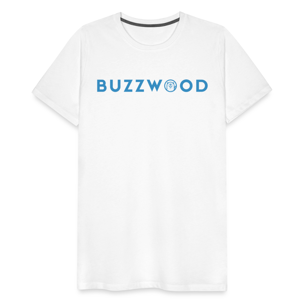 Men's Premium BuzzWood T-Shirt - white