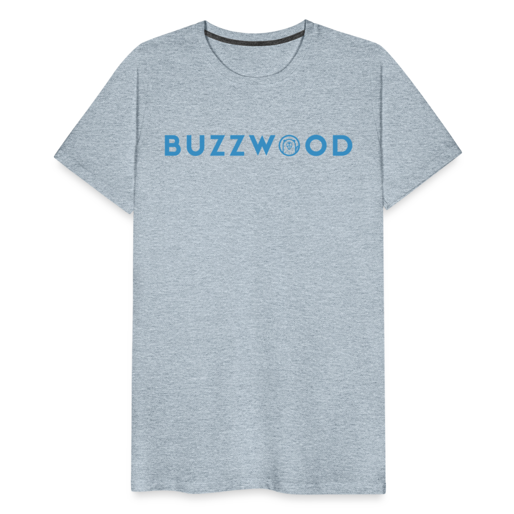 Men's Premium BuzzWood T-Shirt - heather ice blue