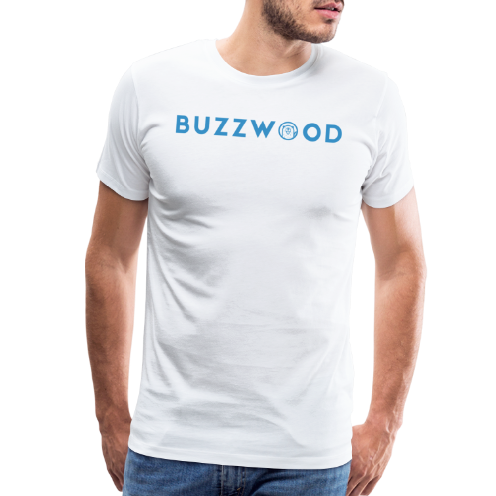 Men's Premium BuzzWood T-Shirt - white