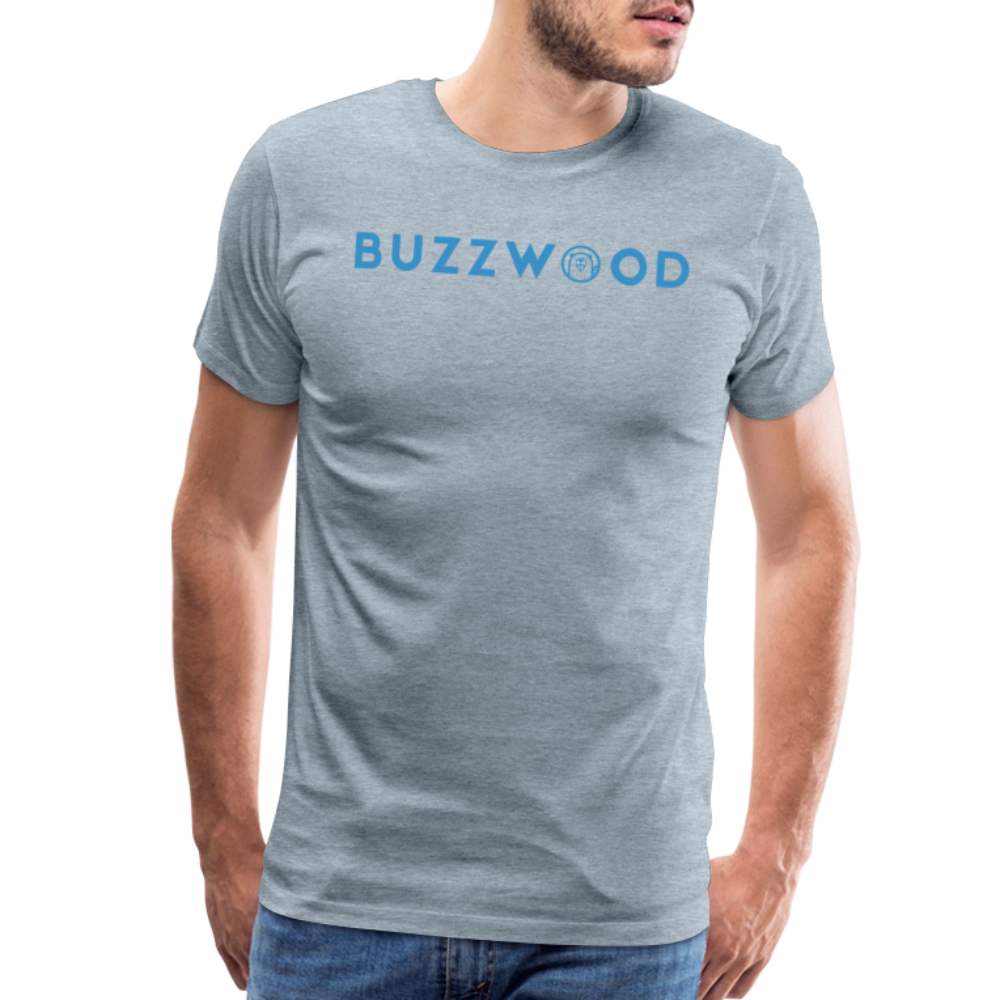 Men's Premium BuzzWood T-Shirt - heather ice blue