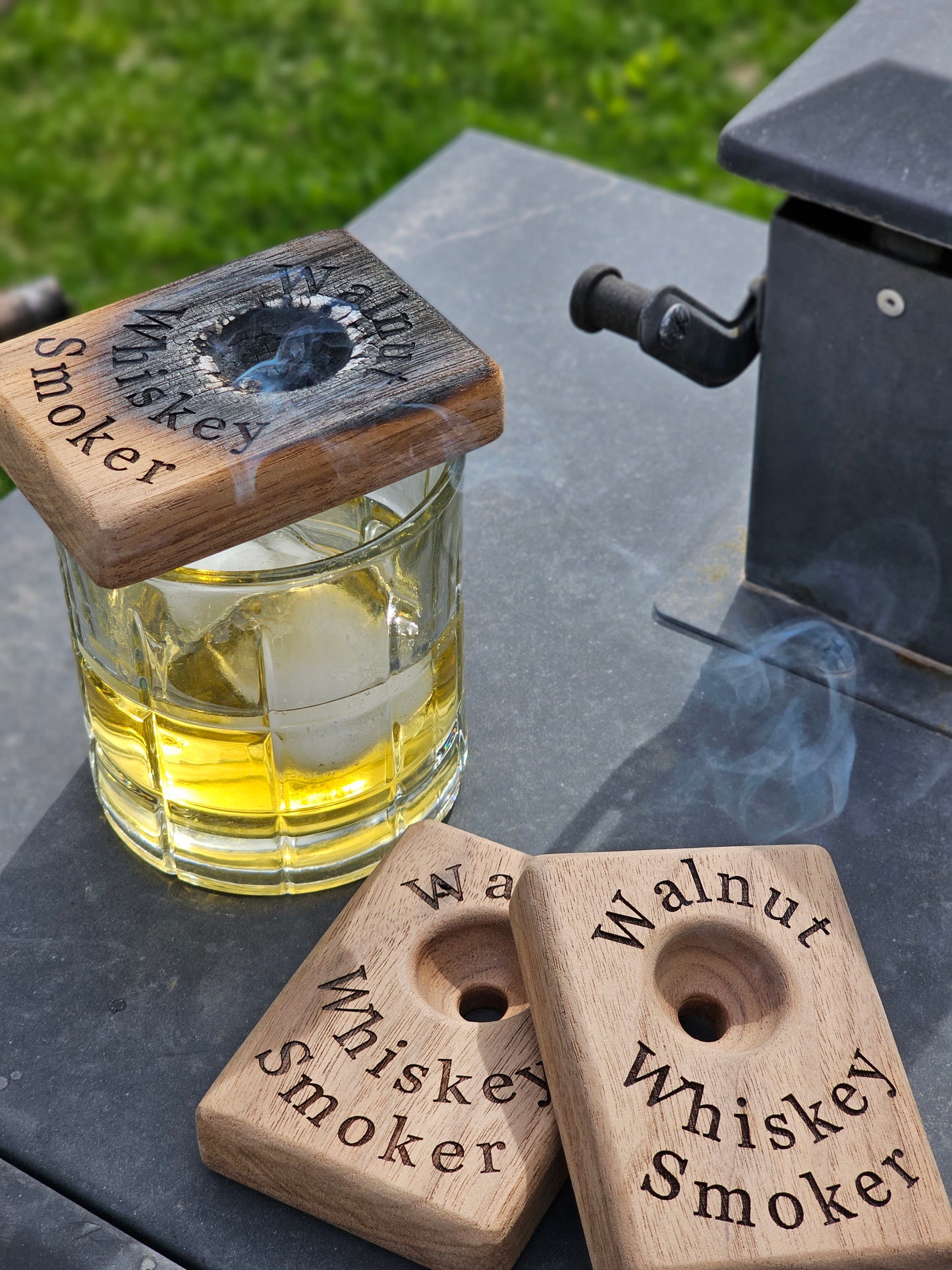 Wood Whiskey Smoker