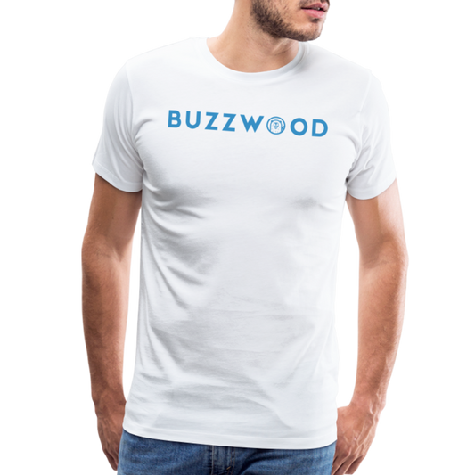 Men's Premium BuzzWood T-Shirt - white