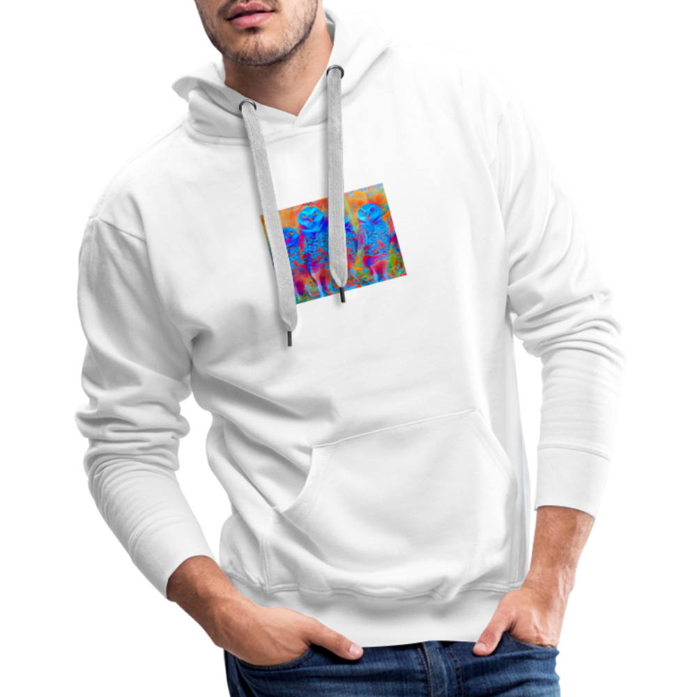 Men’s Premium Hoodie - white