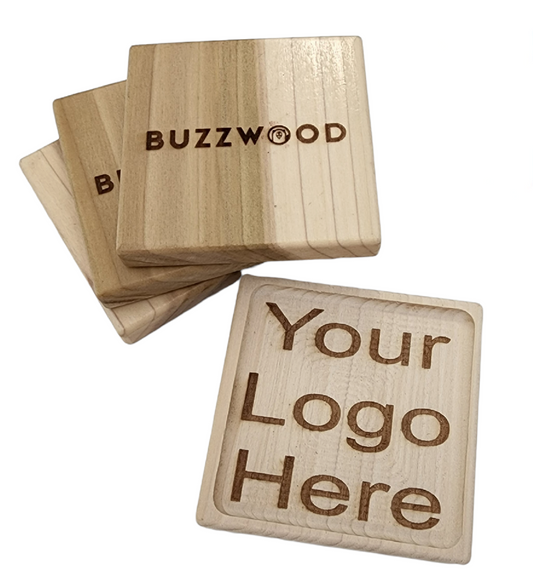 Custome BuzzWood Coasters