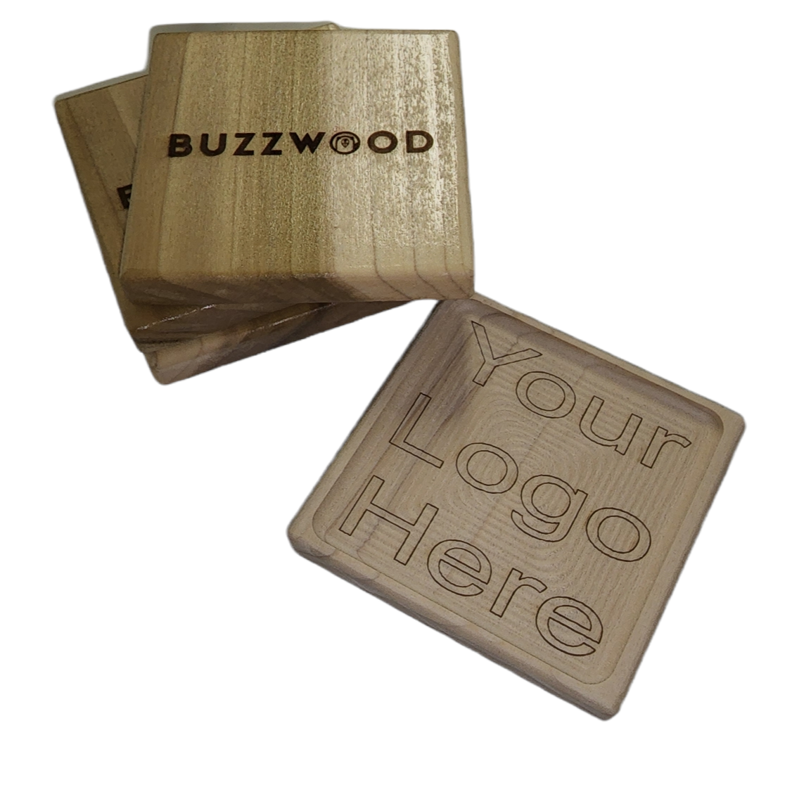 Custome BuzzWood Coasters